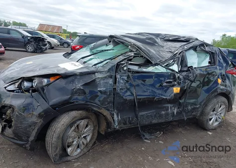 2017 Kia Sportage Lx из США, поврежденный, VIN KNDPMCAC9H7178960